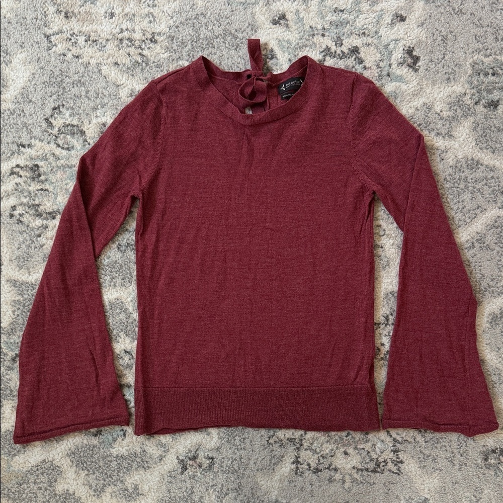 Nanette Lepore Extra Fine Merino Wool Sweater